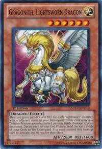 Gragonith, Lightsworn Dragon SDDC-EN010 Unlimited Yu-Gi-Oh card from Structure Deck: Dragons Collide
