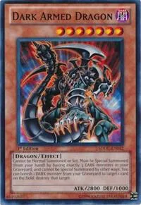 Dark Armed Dragon SDDC-EN012 Unlimited Yu-Gi-Oh card from Structure Deck: Dragons Collide