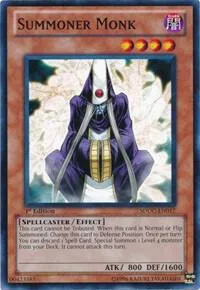Summoner Monk SDDC-EN017 Yu-Gi-Oh card from Structure Deck: Dragons Collide