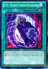 D.D.R. - Different Dimension Reincarnation SDDC-EN034 Unlimited Yu-Gi-Oh card from Structure Deck: Dragons Collide
