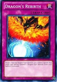 Dragon's Rebirth SDDC-EN036 Unlimited Yu-Gi-Oh card from Structure Deck: Dragons Collide