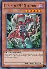 Elemental HERO Necroshade RYMP-EN005 1st Edition Yu-Gi-Oh card from Ra Yellow Mega Pack