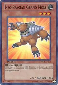 Neo-Spacian Grand Mole RYMP-EN007 Unlimited Yu-Gi-Oh card from Ra Yellow Mega Pack