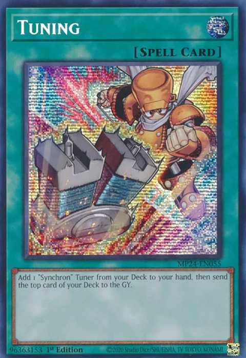 Tuning Alt Art MP24-EN055 Yu-Gi-Oh card from 25th Anniversary Tin: Dueling Mirrors