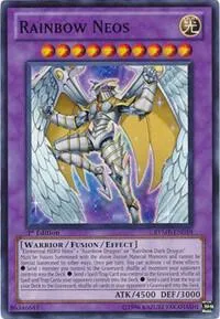 Rainbow Neos RYMP-EN019 1st Edition Yu-Gi-Oh card from Ra Yellow Mega Pack