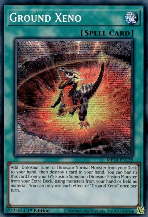 Ground Xeno MP24-EN138 Yu-Gi-Oh card from 25th Anniversary Tin: Dueling Mirrors