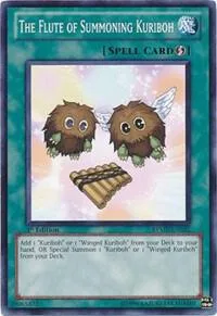 The Flute of Summoning Kuriboh RYMP-EN022 1st Edition Yu-Gi-Oh card from Ra Yellow Mega Pack