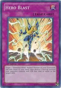 Hero Blast RYMP-EN032 Unlimited Yu-Gi-Oh card from Ra Yellow Mega Pack