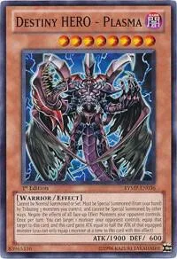 Destiny HERO - Plasma RYMP-EN036 Unlimited Yu-Gi-Oh card from Ra Yellow Mega Pack