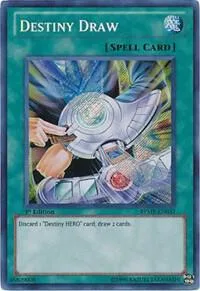 Destiny Draw RYMP-EN037 1st Edition Yu-Gi-Oh card from Ra Yellow Mega Pack