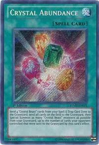 Crystal Abundance RYMP-EN051 1st Edition Yu-Gi-Oh card from Ra Yellow Mega Pack
