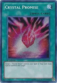 Crystal Promise RYMP-EN052 Unlimited Yu-Gi-Oh card from Ra Yellow Mega Pack