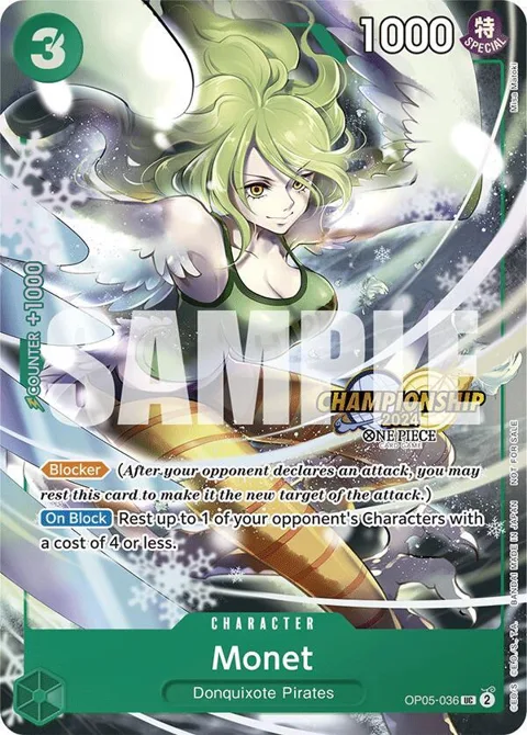 Monet CS 2024 Event Pack OP05-036 One Piece card from One Piece Promotion Cards