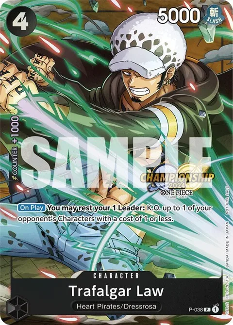 Trafalgar Law CS 2024 Event Pack P-038 One Piece card from One Piece Promotion Cards