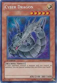 Cyber Dragon RYMP-EN059 1st Edition Yu-Gi-Oh card from Ra Yellow Mega Pack