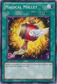 Magical Mallet RYMP-EN065 1st Edition Yu-Gi-Oh card from Ra Yellow Mega Pack