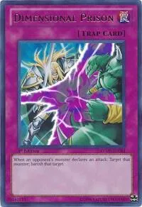 Dimensional Prison RYMP-EN084 Unlimited Yu-Gi-Oh card from Ra Yellow Mega Pack