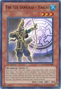 The Six Samurai - Yaichi RYMP-EN088 Unlimited Yu-Gi-Oh card from Ra Yellow Mega Pack