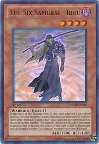 The Six Samurai - Irou RYMP-EN093 1st Edition Yu-Gi-Oh card from Ra Yellow Mega Pack