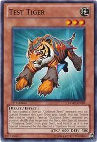 Test Tiger RYMP-EN098 1st Edition Yu-Gi-Oh card from Ra Yellow Mega Pack