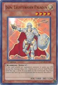 Jain, Lightsworn Paladin RYMP-EN100 1st Edition Yu-Gi-Oh card from Ra Yellow Mega Pack
