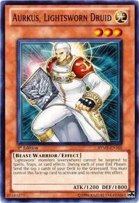 Aurkus, Lightsworn Druid RYMP-EN105 1st Edition Yu-Gi-Oh card from Ra Yellow Mega Pack