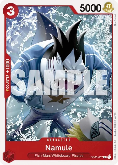 Namule OP03-007 ST15 One Piece card from Starter Deck 15: RED Edward.Newgate