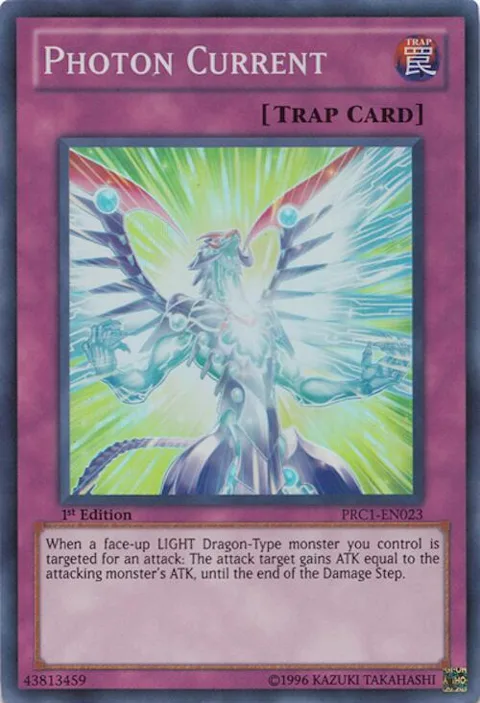 Photon Current PRC1-EN023 Yu-Gi-Oh card from 2012 Premium Collection Tin