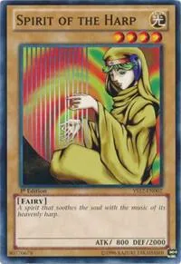 Spirit of the Harp YS12-EN002 Yu-Gi-Oh card from Starter Deck: Xyz Symphony