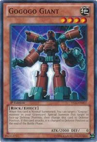 Gogogo Giant YS12-EN007 Yu-Gi-Oh card from Starter Deck: Xyz Symphony