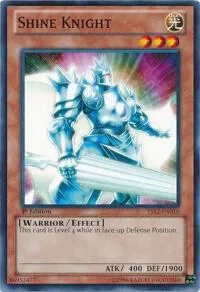 Shine Knight YS12-EN010 Yu-Gi-Oh card from Starter Deck: Xyz Symphony