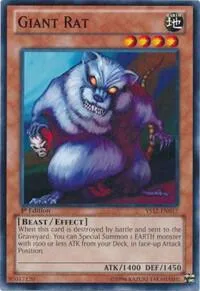 Giant Rat YS12-EN017 Yu-Gi-Oh card from Starter Deck: Xyz Symphony