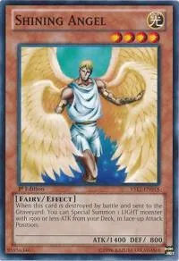 Shining Angel YS12-EN018 Yu-Gi-Oh card from Starter Deck: Xyz Symphony