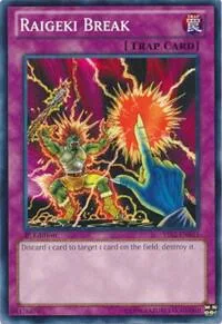 Raigeki Break YS12-EN031 Yu-Gi-Oh card from Starter Deck: Xyz Symphony