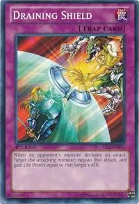 Draining Shield YS12-EN035 Yu-Gi-Oh card from Starter Deck: Xyz Symphony