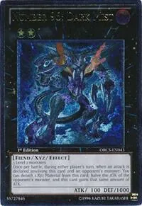 Number 96: Dark Mist Ultimate Rare ORCS-EN043 1st Edition Yu-Gi-Oh card from Order of Chaos