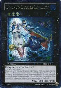 Wind-Up Carrier Zenmaity Ultimate Rare ORCS-EN044 Unlimited Yu-Gi-Oh card from Order of Chaos