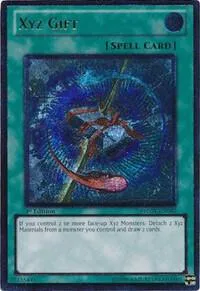 Xyz Gift Ultimate Rare PHSW-EN049 1st Edition Yu-Gi-Oh card from Photon Shockwave