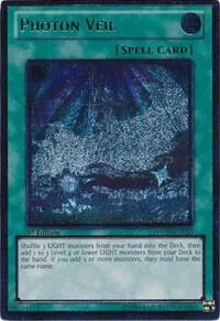 Photon Veil Ultimate Rare PHSW-EN050 Unlimited Yu-Gi-Oh card from Photon Shockwave