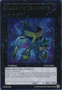 Number 34: Terror-Byte Ultimate Rare GENF-EN041 1st Edition Yu-Gi-Oh card from Generation Force