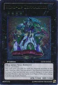 Wind-Up Zenmaister Ultimate Rare GENF-EN042 1st Edition Yu-Gi-Oh card from Generation Force