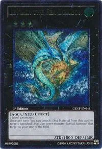 Leviair the Sea Dragon Ultimate Rare GENF-EN043 1st Edition Yu-Gi-Oh card from Generation Force