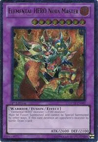 Elemental HERO Nova Master Ultimate Rare GENF-EN093 1st Edition Yu-Gi-Oh card from Generation Force