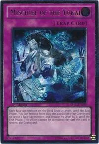 Mischief of the Yokai Ultimate Rare STBL-EN089 Yu-Gi-Oh card from Starstrike Blast