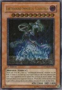 Earthbound Immortal Ccarayhua Ultimate Rare SOVR-EN024 Unlimited Yu-Gi-Oh card from Stardust Overdrive