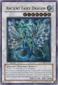Ancient Fairy Dragon Ultimate Rare ANPR-EN040 Unlimited Yu-Gi-Oh card from Ancient Prophecy