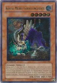 Koa'ki Meiru Ghoulungulate Ultimate Rare ANPR-EN082 1st Edition Yu-Gi-Oh card from Ancient Prophecy