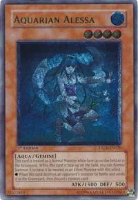 Aquarian Alessa Ultimate Rare TAEV-EN020 Unlimited Yu-Gi-Oh card from Tactical Evolution