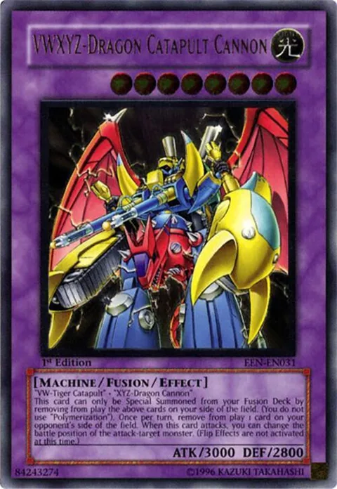 VWXYZ-Dragon Catapult Cannon Ultimate Rare EEN-EN031 1st Edition Yu-Gi-Oh card from Elemental Energy