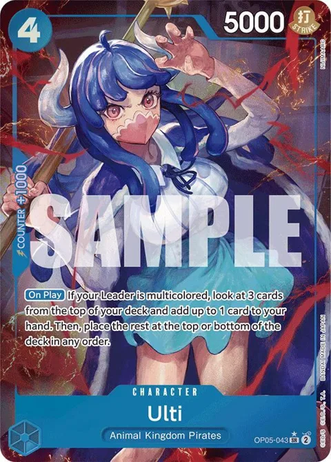 Ulti Alt Art OP05-043 PRB01 One Piece card from Premium Booster -The Best-